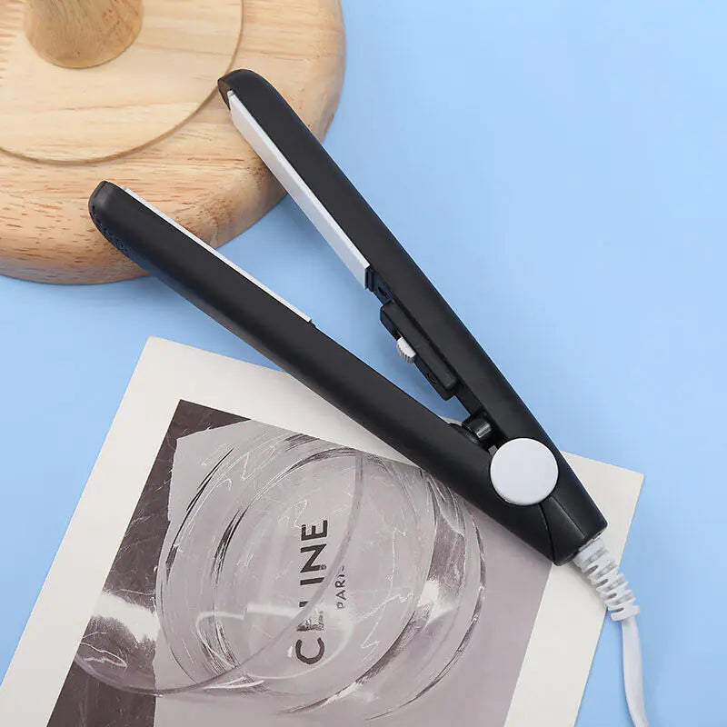 Mini Portable Hair Iron Straightener