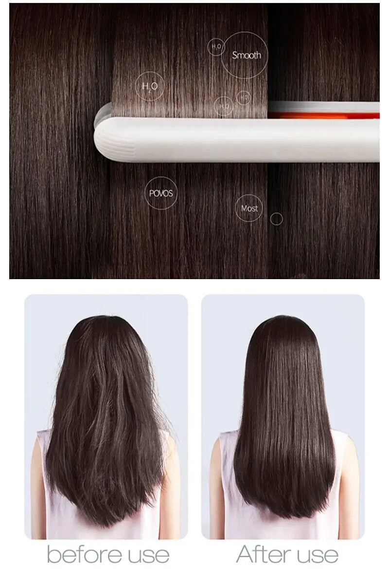 Mini Portable Hair Iron Straightener