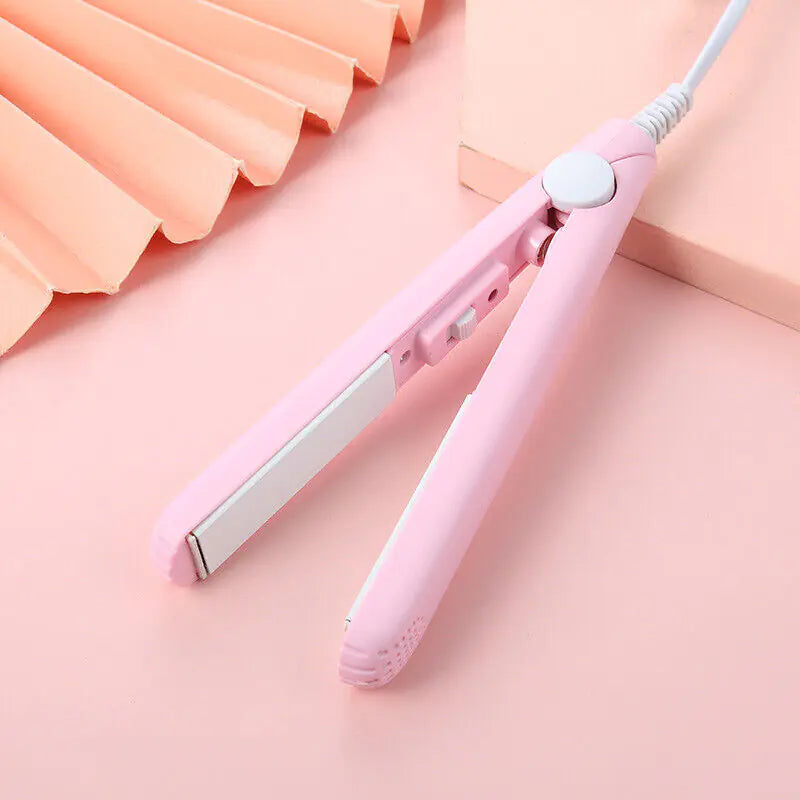 Mini Portable Hair Iron Straightener