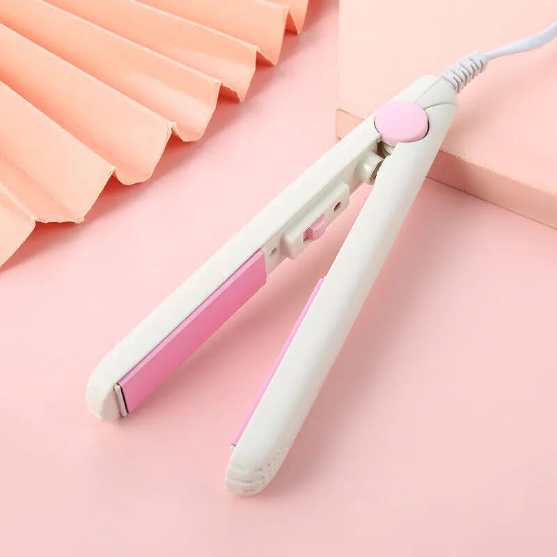 Mini Portable Hair Iron Straightener