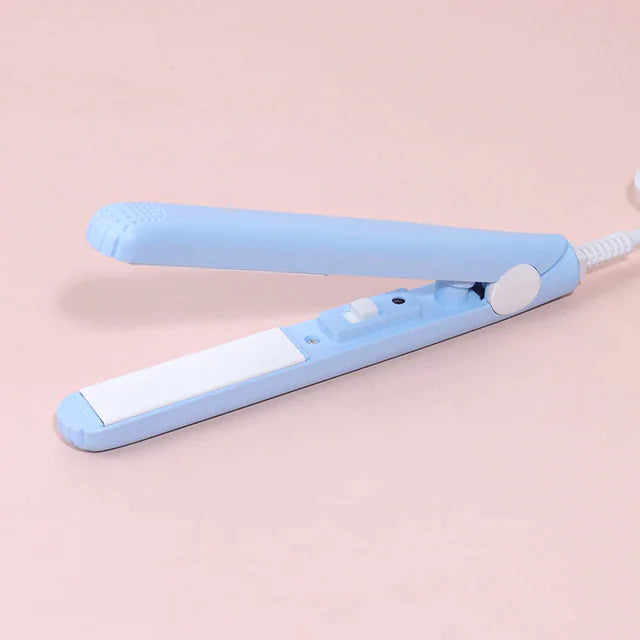 Mini Portable Hair Iron Straightener